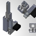 first design idea for linear actuator assembly